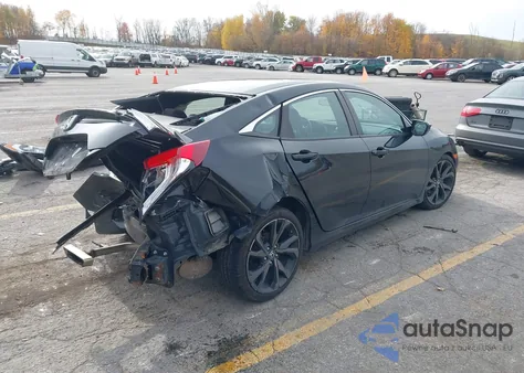 2020 Honda Civic Sport z USA, uszkodzony, nr VIN 19XFC2F89LE025372